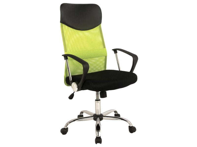 Veneti Otočná stolička ESMERA 1 - zelená / čierna